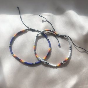 Beaded anklets